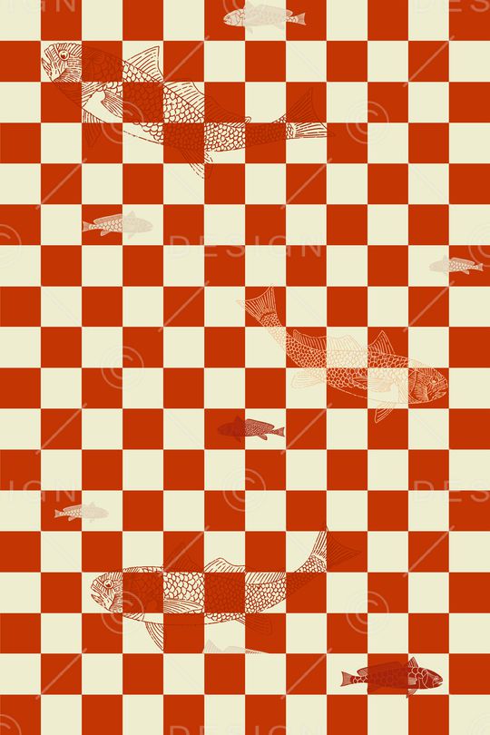 格子印花华亿平台图片