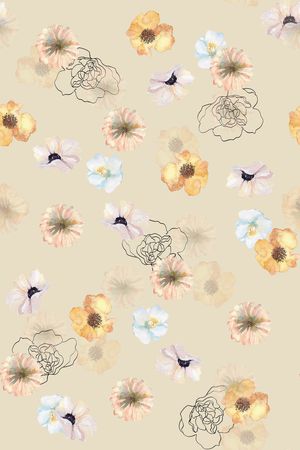 小清新印花华亿平台图片