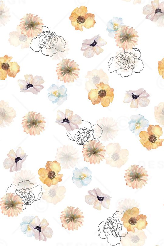 小清新印花华亿平台图片