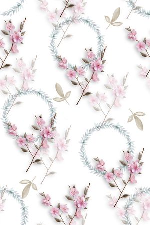 小清新印花华亿平台图片