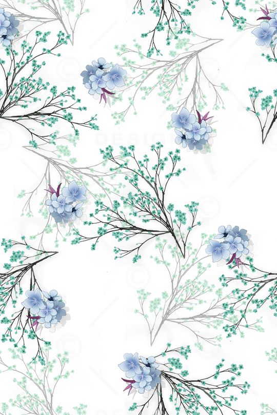 小清新印花华亿平台图片