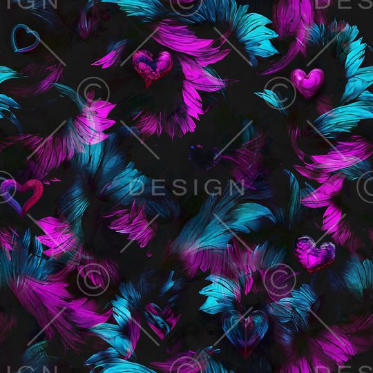 抽象印花华亿平台图片