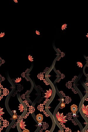 民族风印花华亿平台图片