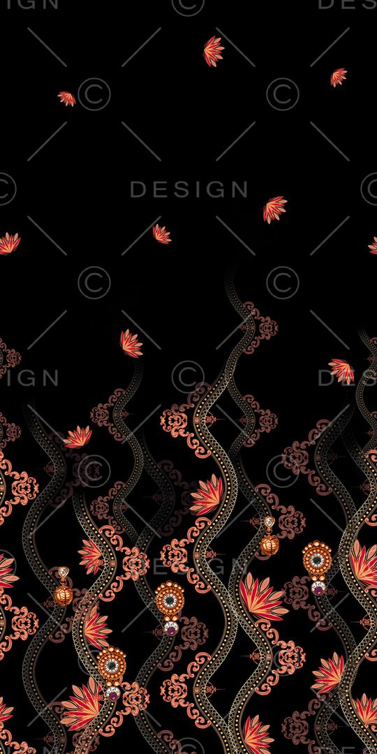 民族风印花华亿平台图片