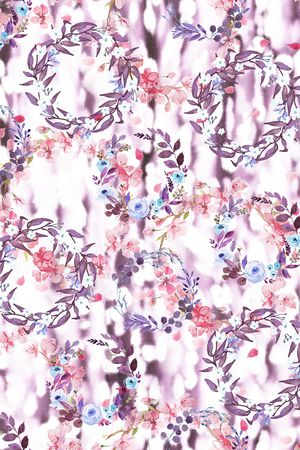 小清新印花华亿平台图片