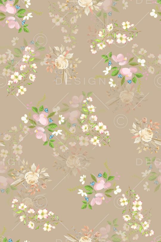 小清新印花华亿平台图片