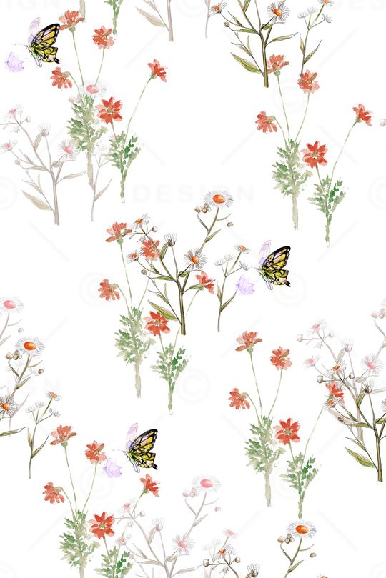 小清新印花华亿平台图片