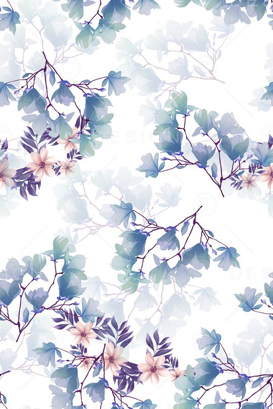 小清新印花华亿平台图片