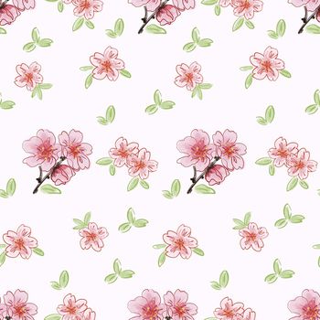 清爽底花卉印花华亿平台图片