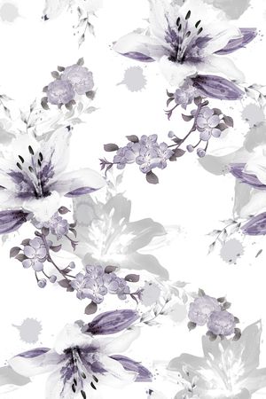 晕染肌理印花华亿平台图片