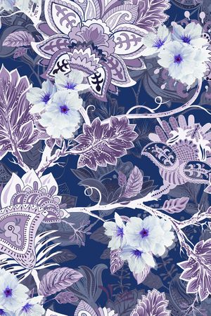 民族风印花华亿平台图片