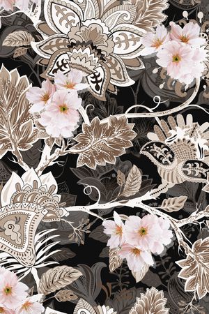 民族风印花华亿平台图片