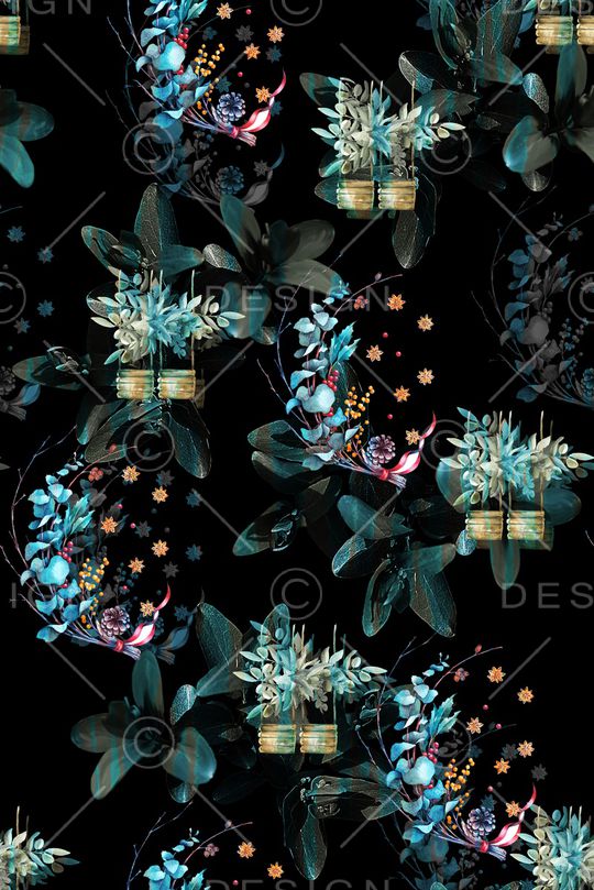 晕染肌理印花华亿平台图片