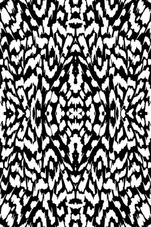 黑白印花华亿平台图片