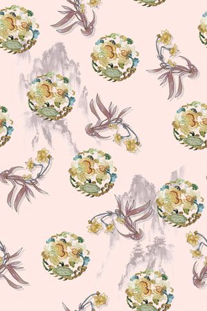 山峰印花华亿平台图片