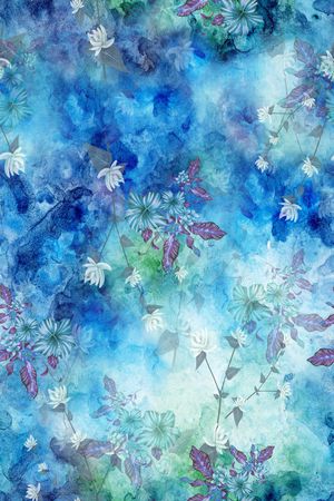 晕染肌理印花华亿平台图片