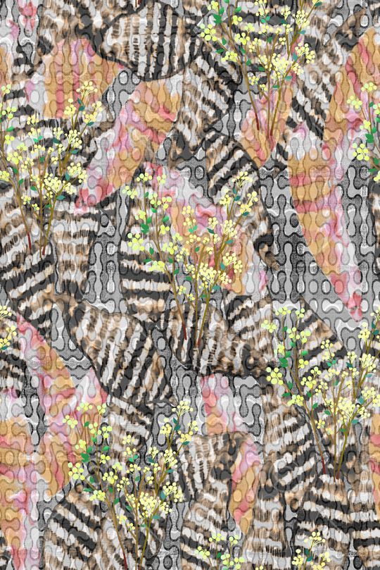 抽象底纹印花华亿平台图片