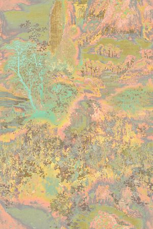 真丝印花华亿平台图片