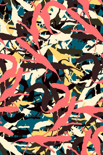 涂鸦印花华亿平台图片