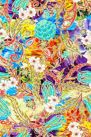 晕染肌理印花华亿平台图片