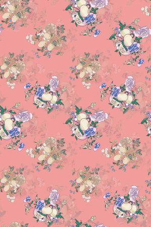 中国风印花华亿平台图片