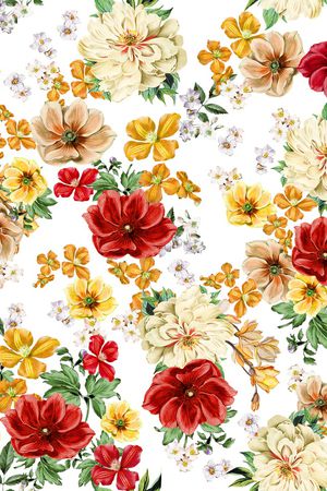 水彩印花华亿平台图片