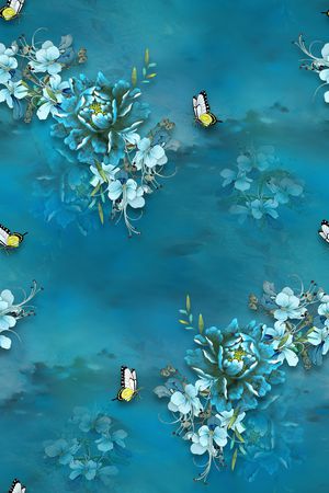 中国风印花华亿平台图片