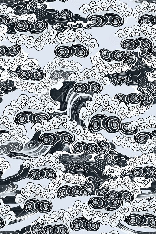 中国风印花华亿平台图片