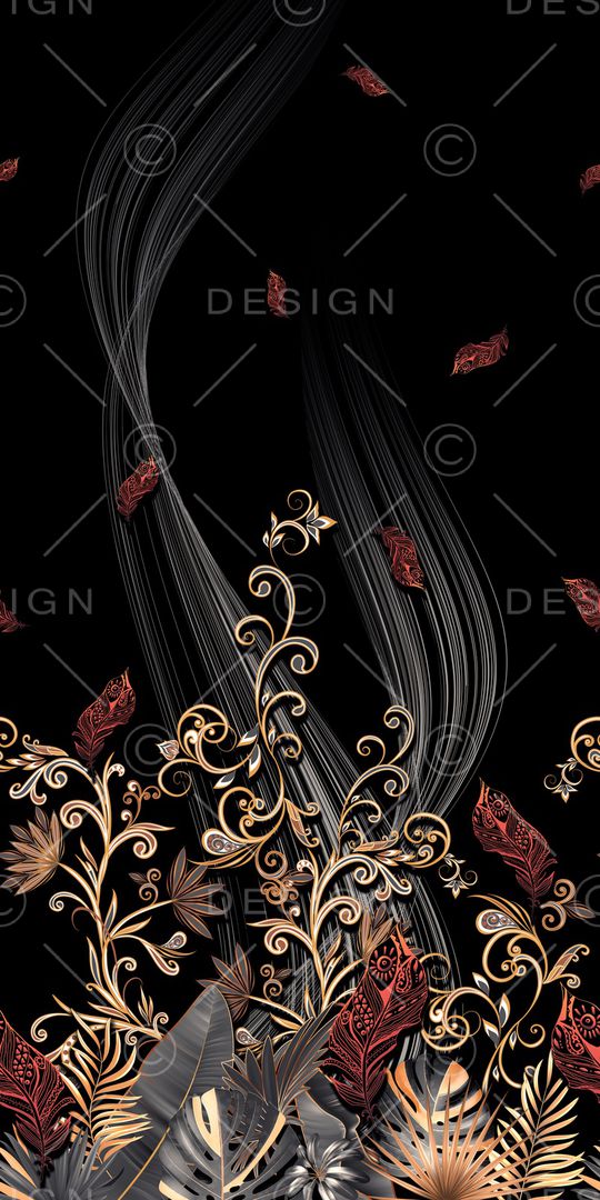 定位花印花华亿平台图片