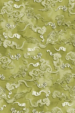 中国风印花华亿平台图片