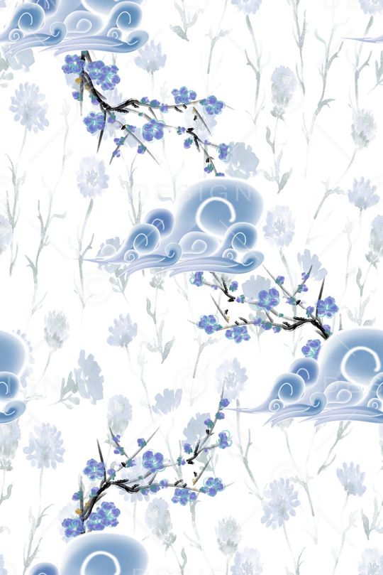 小碎花印花华亿平台图片