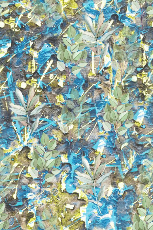 植物印花华亿平台图片