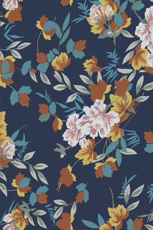 植物印花华亿平台图片