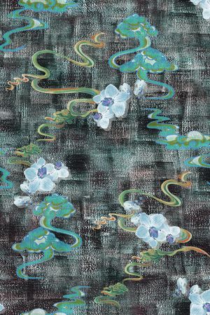 古典花纹印花华亿平台图片