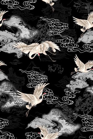 真丝印花华亿平台图片