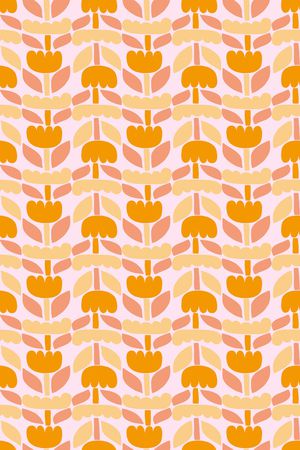 平面花卉印花华亿平台图片