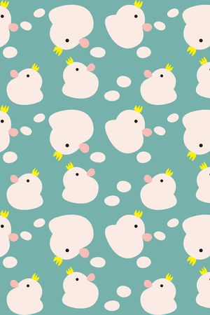 卡通动物印花华亿平台图片