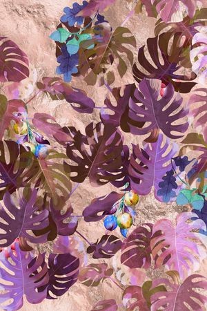 晕染肌理印花华亿平台图片