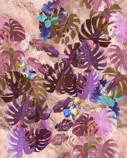 晕染肌理印花华亿平台图片