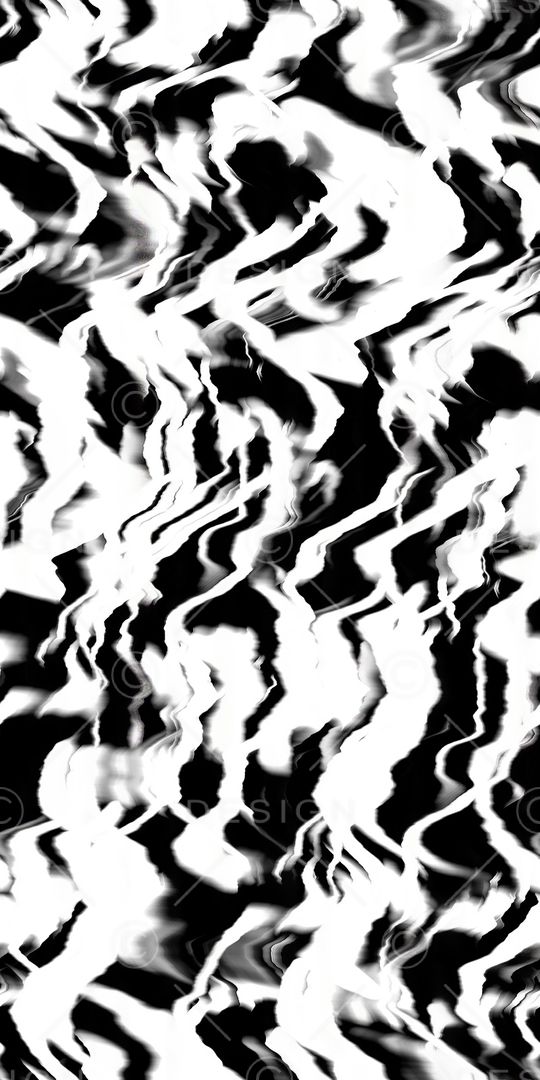 黑白条纹印花华亿平台图片