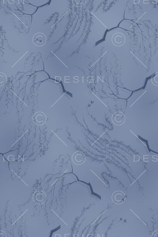 杨柳印花华亿平台图片