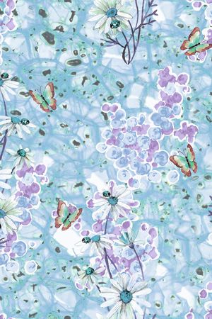 小碎花印花华亿平台图片