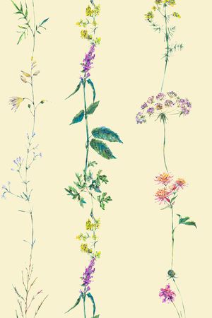 手绘花卉印花华亿平台图片