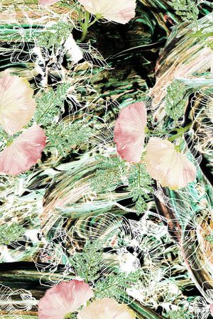 晕染肌理印花华亿平台图片