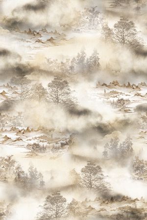 中国风印花华亿平台图片