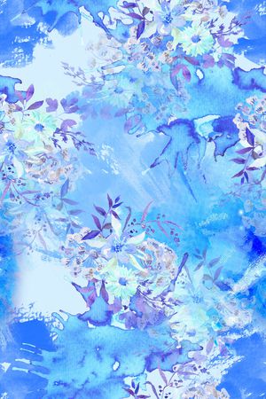 晕染肌理印花华亿平台图片