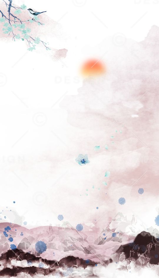 中国风印花华亿平台图片