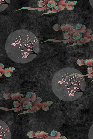 梅花印花华亿平台图片