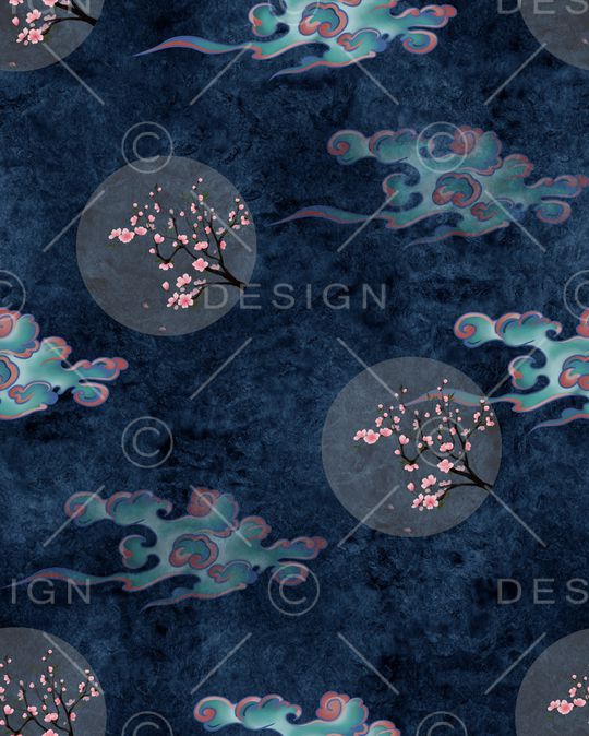 梅花印花华亿平台图片