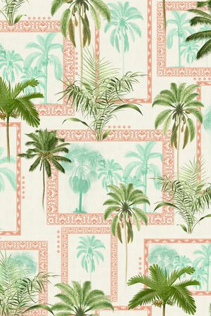 植物印花华亿平台图片